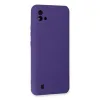 Realme C11 2021 Kılıf Nano İçi Kadife Silikon - Mor