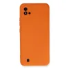 Realme C11 2021 Kılıf Nano İçi Kadife Silikon - Turuncu