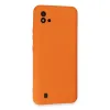 Realme C11 2021 Kılıf Nano İçi Kadife Silikon - Turuncu