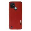 Realme C21 Kılıf Loop Deri Silikon - Kırmızı