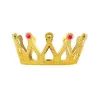 Rönesans Kostümlü Kraliyet Ortaçağ Altın Gold Kraliçe Prenses Tacı