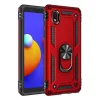 Samsung Galaxy A01 Core Kılıf Sofya Yüzüklü Silikon Kapak - Kırmızı
