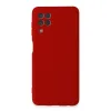 Samsung Galaxy A22 Kılıf Nano İçi Kadife Silikon - Kırmızı