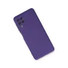 Samsung Galaxy A22 Kılıf Nano İçi Kadife Silikon - Mor