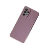 Samsung Galaxy A52 Kılıf Volet Silikon - Mor