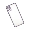 Samsung Galaxy A71 Kılıf Montreal Silikon Kapak - Mor