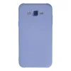 Samsung Galaxy J7 Kılıf Nano İçi Kadife Silikon - Lila