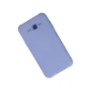 Samsung Galaxy J7 Kılıf Nano İçi Kadife Silikon - Lila
