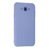 Samsung Galaxy J7 Kılıf Nano İçi Kadife Silikon - Lila