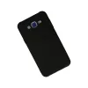 Samsung Galaxy J7 Kılıf Nano İçi Kadife Silikon - Siyah