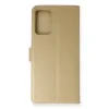 Samsung Galaxy Note 20 Kılıf Trend S Plus Kapaklı Kılıf - Gold