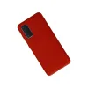 Samsung Galaxy S20 Kılıf Nano İçi Kadife Silikon - Kırmızı