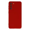 Samsung Galaxy S21 Kılıf Nano İçi Kadife Silikon - Kırmızı