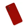 Samsung Galaxy S21 Kılıf Nano İçi Kadife Silikon - Kırmızı