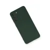 Samsung Galaxy S21 Kılıf Nano İçi Kadife Silikon - Koyu Yeşil