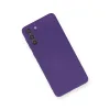 Samsung Galaxy S21 Plus Kılıf Nano İçi Kadife Silikon - Mor