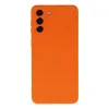 Samsung Galaxy S21 Plus Kılıf Nano İçi Kadife Silikon - Turuncu