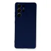 Samsung Galaxy S21 Ultra Kılıf Nano İçi Kadife Silikon - Lacivert