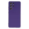 Samsung Galaxy S21 Ultra Kılıf Nano İçi Kadife Silikon - Mor