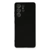 Samsung Galaxy S21 Ultra Kılıf Nano İçi Kadife Silikon - Siyah