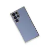Samsung Galaxy S22 Ultra Kılıf Volet Silikon - Mavi