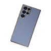 Samsung Galaxy S22 Ultra Kılıf Volet Silikon - Mavi