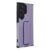 Samsung Galaxy S23 Ultra Kılıf Mega Standlı Silikon - Lila