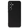 Samsung Galaxy S24 Fe Kılıf Nano İçi Kadife Silikon - Siyah
