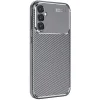 Samsung Galaxy S25 Plus Kılıf Auto Focus Karbon Kapak - Gri