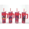 Sevimli Spiderman Pipetli Termos & Suluk Alk4713