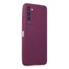 Tecno Camon 18 Kılıf First Silikon - Mor