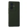 Vivo V29 Lite Kılıf Nano İçi Kadife Silikon - Koyu Yeşil