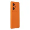 Vivo V29 Lite Kılıf Nano İçi Kadife Silikon - Turuncu