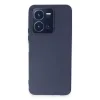 Vivo Y35 Kılıf First Silikon - Lacivert