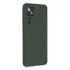 Xiaomi Mi 12t Pro Kılıf Nano İçi Kadife Silikon - Koyu Yeşil