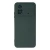 Xiaomi Poco M4 Pro 4g Kılıf Nano İçi Kadife Silikon - Koyu Yeşil