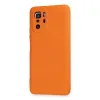 Xiaomi Poco X3 Gt Kılıf Nano İçi Kadife Silikon - Turuncu