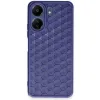Xiaomi Redmi 13c Kılıf Petek Silikon Kapak - Lacivert