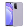 Xiaomi Redmi 9t Kılıf Nano İçi Kadife Silikon - Lila