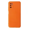 Xiaomi Redmi Note 10 5g Kılıf Nano İçi Kadife Silikon - Turuncu