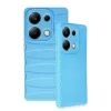 Xiaomi Redmi Note 13 Pro 4g Kılıf Bibercas Silikon Kapak - Mavi