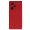 Xiaomi Redmi Note 13 Pro Plus Kılıf Nano İçi Kadife Silikon - Kırmızı
