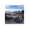 Y5x Rgb Işıklı Intercom 5 Kişi Bağlantılı 1000mah Motosiklet Bluetooth Kulaklık Seti