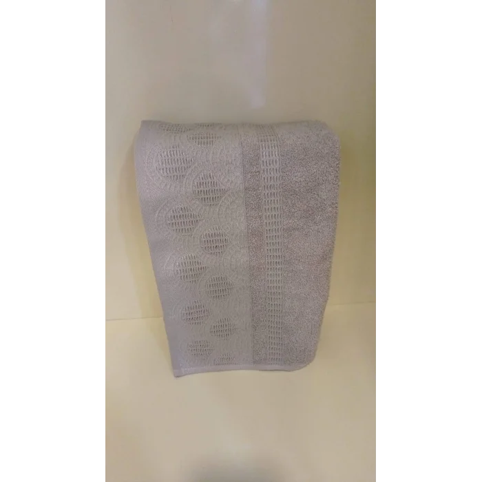 ГАРМОНИЯ ОТКРЫТЫЙ СЕРЫЙ 50*90 ЛИЦЕВОЙ ПОЛОТЕНЦЕ КАРАКЧАН