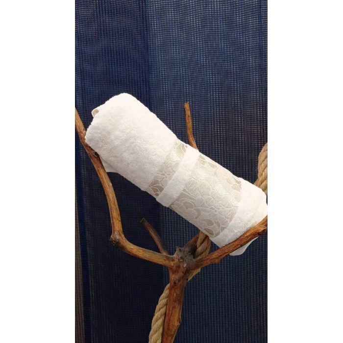 олений крем 70*140 ванная полотенце КАРАДЖАН