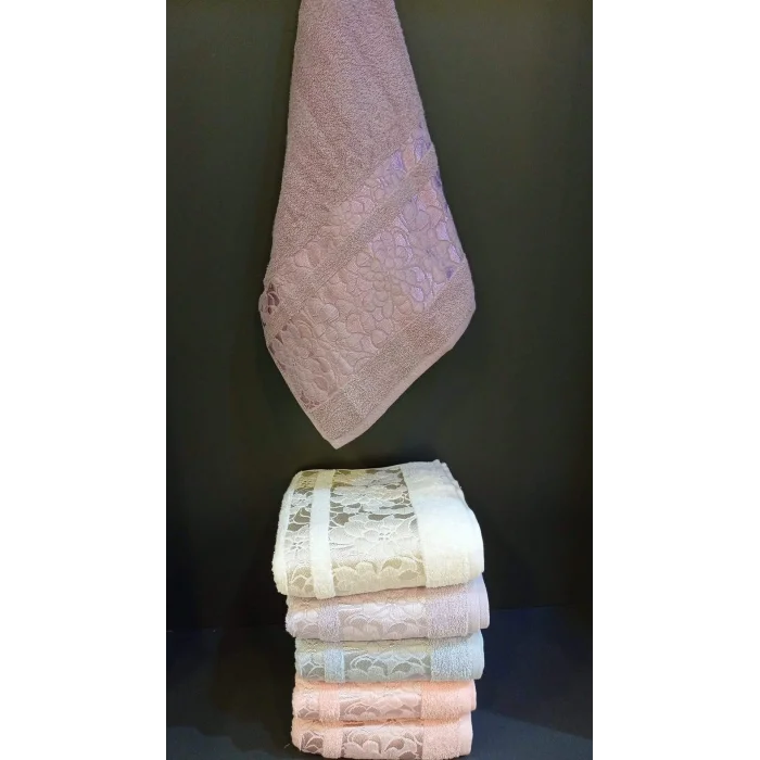 CEYLAN PURPLE 50*90 FACE TOWEL KARACAN