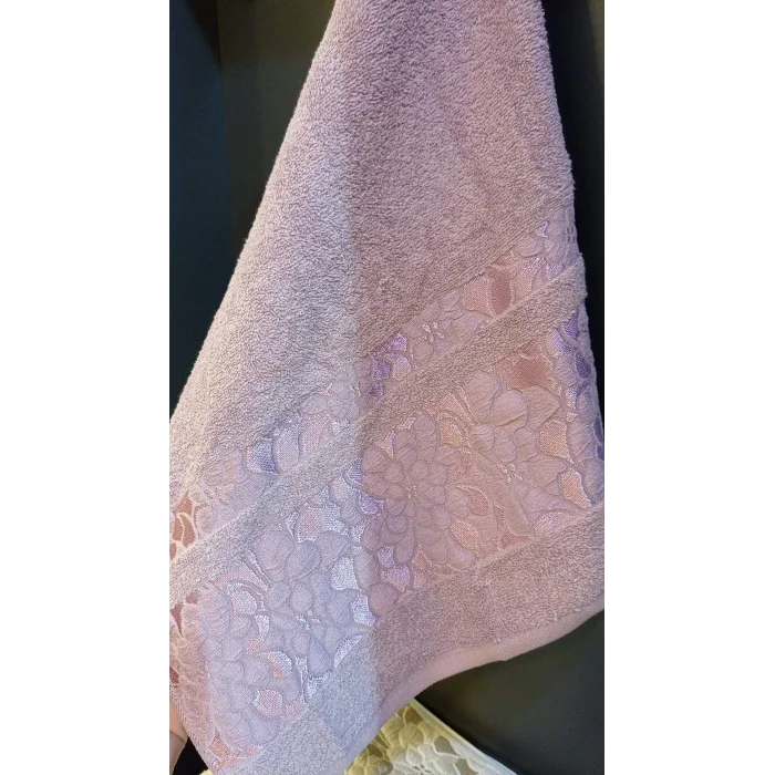CEYLAN PURPLE 50*90 FACE TOWEL KARACAN
