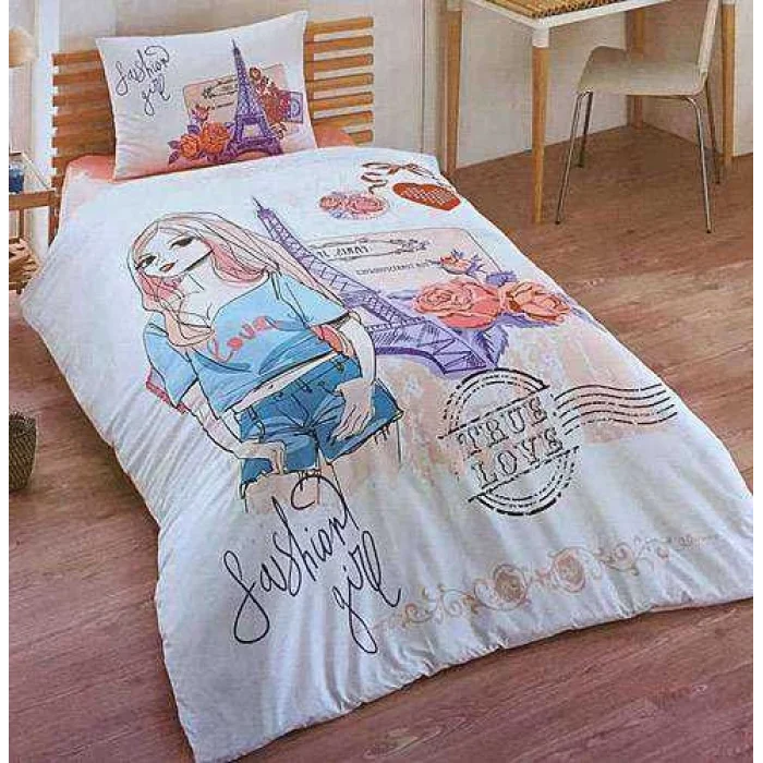 CRYSTAL FASHION SINGLE BEDSPREAD SET