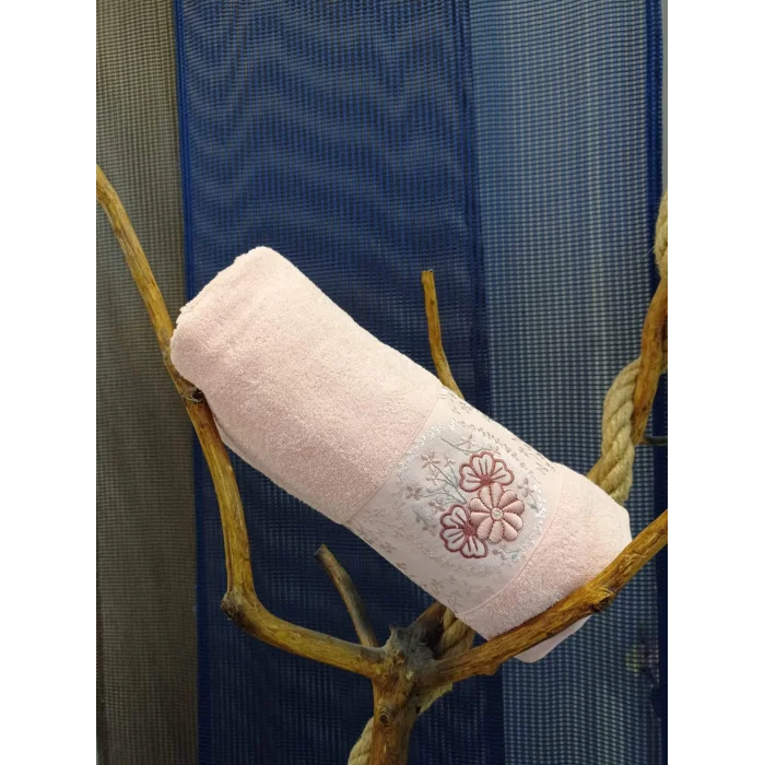 LEYLA SOMON 70*135 BANYO HAVLUSU KARACAN.