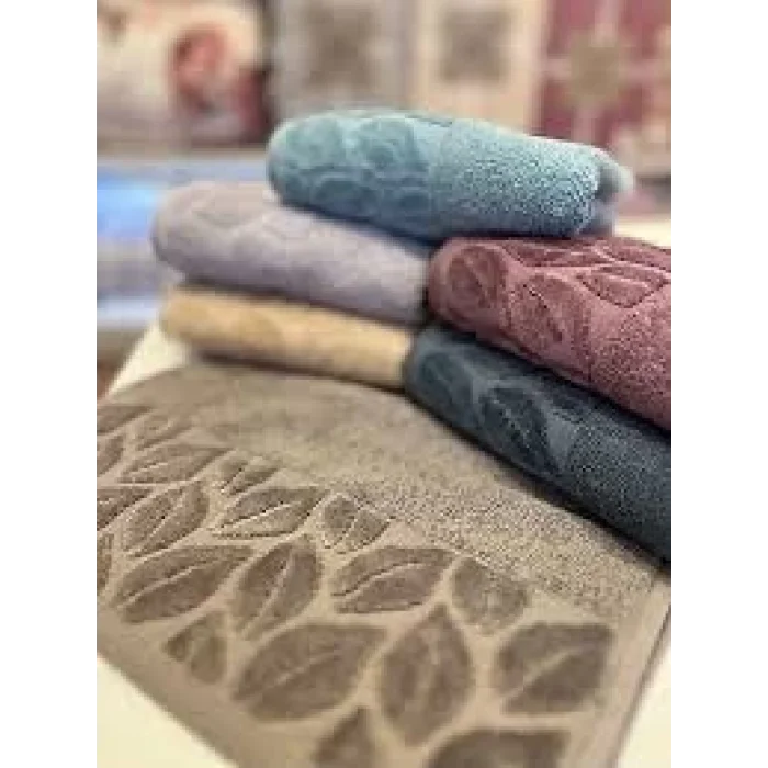 NİVEMESHOME 249 HAZAL YEŞİL ЖАККАРДОВОЕ ПОЛОТЕНЦЕ NURPAK